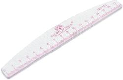 Pauco Pila pentru Unghii cu Rigla Roz, 120/150