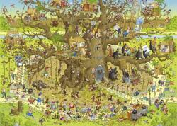 Heye - Puzzle Degano: Funky Zoo: Monkey Habitat - 1 000 piese