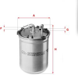 SOFIMA filtru combustibil SOFIMA S 4106 NR - automobilus