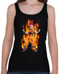 printfashion dragon ball - Női atléta - Fekete (4623554)