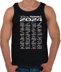 printfashion Formula 1 (1) - Férfi atléta - Fekete (15537110)