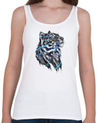 printfashion Tigris - Női atléta - Fehér (1020169)