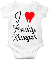 printfashion I love Freddy Krueger - Baba Body - Fehér (10546758)