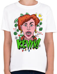 printfashion KEVIN - Gyerek póló - Fehér (14873764)