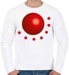 printfashion GR002 - Férfi pulóver - Fehér (1040910)