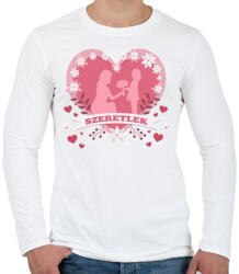 printfashion Anya2 - Férfi hosszú ujjú póló - Fehér (4826749)