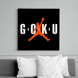 printfashion AIR GOKU - Vászonkép - Fekete (6643959)
