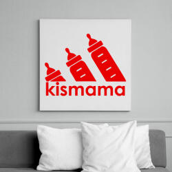 printfashion Kismama logó - Vászonkép - Fehér (15749979)
