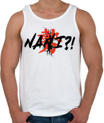 printfashion Nani? ! - Férfi atléta - Fehér (16331984)