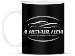 printfashion A renaultom nélkül - Bögre - Fekete (6619220)