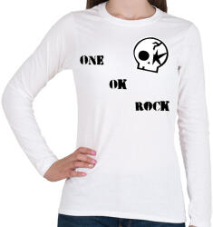 printfashion One Ok Rock - Női hosszú ujjú póló - Fehér (814814)