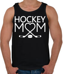 printfashion Hockey Mom - Férfi atléta - Fekete (15647127)
