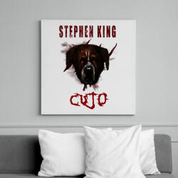 printfashion cujo 2 - Vászonkép - Fehér (6631768)