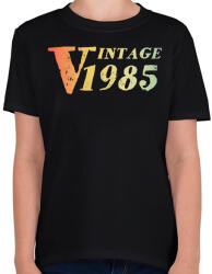 printfashion 1985 - Gyerek póló - Fekete (12095027)
