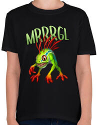 printfashion Mrrrgl - Gyerek póló - Fekete (1791988)