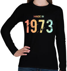 printfashion 1973 - Női hosszú ujjú póló - Fekete (6223975)