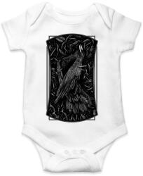 printfashion Döglött varjú - Baba Body - Fehér (1327596)