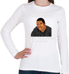 printfashion az orvos aztmondta. . . - Női hosszú ujjú póló - Fehér (2084398)