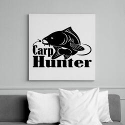 printfashion Carp hunter - Vászonkép - Fehér (6631249)