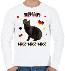 printfashion Cicc-cicc - Germany - Férfi pulóver - Fehér (7583187)