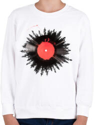 printfashion The vinyl of my life - Gyerek pulóver - Fehér (238154)