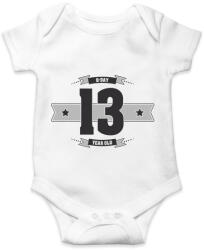 printfashion b-day-13-dark-lightgrey - Baba Body - Fehér (1329913)