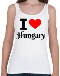 printfashion I love Hungary - Női atléta - Fehér (10544502)