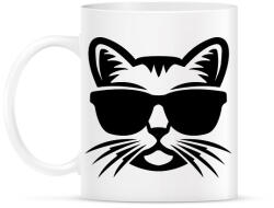printfashion Cica Fej - Bögre - Fehér (11125209)