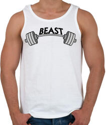printfashion The Beast - Férfi atléta - Fehér (2193706)