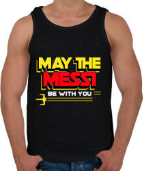 printfashion MESSI BE WITH YOU - Férfi atléta - Fekete (11541067)