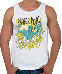printfashion Vízilabda sport - water polo - Férfi atléta - Fehér (5614062)