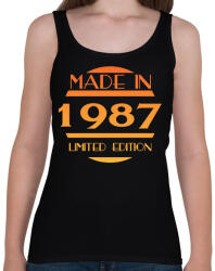 printfashion 1987 - Női atléta - Fekete (12778999)