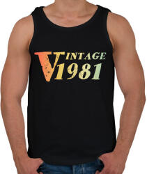 printfashion 1981 - Férfi atléta - Fekete (12093408)