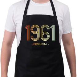 printfashion 1961 - Kötény - Fekete (11978927)