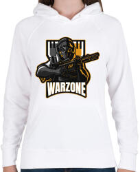 printfashion COD: Warzone - Női kapucnis pulóver - Fehér (4290534)