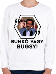 printfashion Bunkó vagy Bugsy! - Gyerek pulóver - Fehér (2630663)