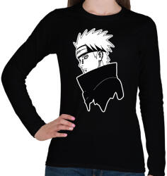 printfashion Pain fekete fehér - Női hosszú ujjú póló - Fekete (5756720)