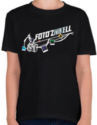 printfashion fotózNIKEll - Gyerek póló - Fekete (14965520)