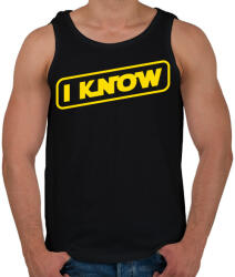 printfashion I know - Férfi atléta - Fekete (795726)