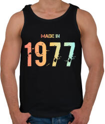 printfashion 1977 - Férfi atléta - Fekete (6225548)