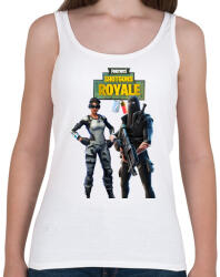printfashion Arctic A. & Stingray Fortnite - Női atléta - Fehér (2433057)