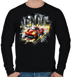 printfashion LEGO Ferrari - Férfi pulóver - Fekete (15533070)