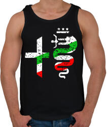 printfashion Alfa Romeo - Férfi atléta - Fekete (10775083)