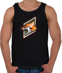 printfashion Fox - Férfi atléta - Fekete (854330)