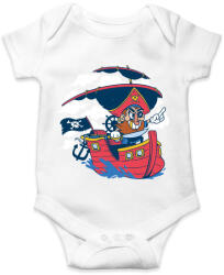 printfashion Kalóz - Baba Body - Fehér (5226445)