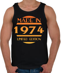 printfashion 1974 - Férfi atléta - Fekete (12773232)