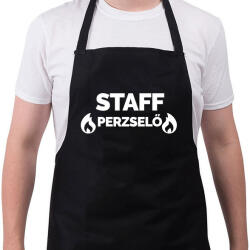 printfashion Perzselő Staff - Kötény - Fekete (4932452)