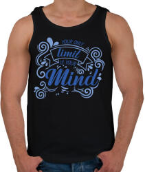 printfashion Your mind - Férfi atléta - Fekete (7285995)