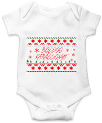 printfashion Boldog Karácsonyt - Baba Body - Fehér (11330868)