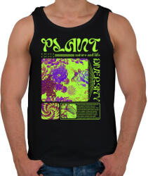 printfashion Plant - Streetwear - Férfi atléta - Fekete (15497311)